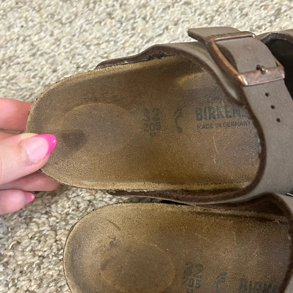 Birkenstock Arizona Sandals Mocha Unisex Little Kids Brown Size 32 1 Outdoor Run